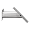 Tablet wall mount Securo M for 9-11 inch tablets - stainless steel