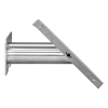Tablet wall holder Securo XL for 13-16 inch tablets - stainless steel