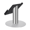 Soporte de mesa Domo Slide para iPad 10.2 y 10.5 - negro/acero inoxidable