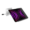 Domo Slide wandhouder met laadfunctionaliteit voor iPad Air 11 inch 2024 - zwart/RVS