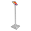 Tablet floor stand Securo S for 7-8 inch tablets - stainless steel