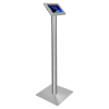 Tablet floor stand Securo S for 7-8 inch tablets - stainless steel