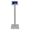 Tablet floor stand Securo S for 7-8 inch tablets - stainless steel