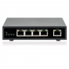 Switch 5 porte Gigabit Ethernet PoE+ - 62W PoE, Desktop