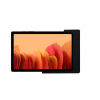 Domo Slide tablet wandhouder vlak met laadfunctionaliteit voor de tablet Samsung Galaxy A7 10.4 inch - Zwart