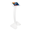 iPad floor stand Fino Curved LED for iPad 10.2 & 10.5 - white