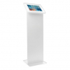 Soporte de suelo con pantalla Securo L para tablets de 12-13 pulgadas - blanco
