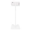 Soporte de suelo para iPad Fino Curved LED para iPad Air/Pro de 11 pulgadas 2024 - blanco