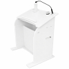 EQUAL wheelchair-accessible lectern - white