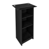 Plastic/wood lectern Athena - black