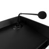 Plastic/wood lectern Poseidon - black