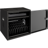 BRVD12 Charging cabinet for 12 mobile devices up to 17 inch - black - socket