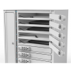 Zioxi Volt bay laptop-locker VLS1-10 til 10 Chromebooks på op til 17 tommer-stikblok - digital kodelås