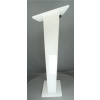 Acrylic lectern Alana - white