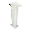 Acrylic lectern Alana - white