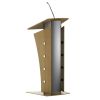 Metal/wood lectern Armagosa - oak colour