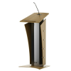 Metal/wood lectern Armagosa - oak colour