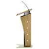 Metal/wood lectern Armagosa - oak colour