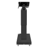 Soporte de suelo electrónico regulable en altura Suegiu para iPad 9.7 - negro 