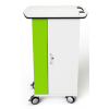 Tablet charging and sync trolley Zioxi with carrying baskets SYNCT-TBB-16-K for 16 tablets up to 10.5 inch