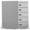 Tabletop charging locker BR5DESK for 5 devices - combination lock