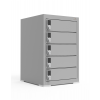 Tafelmodel laadlocker BR5DESK voor 5 apparaten - digitaal codeslot