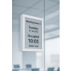 Deckenhalterung mit integriertem 13-Zoll-E-Ink-Display - weiß