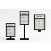 Deckenhalterung mit integriertem 13-Zoll-E-Ink-Display - weiß