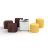 Rechargeable Zioxi powerHub Cube - 4 outlets / 4x USB-A / 4x USB-C PD 60W connections - 3600 Wh battery capacity