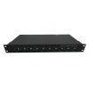 10 Ports USB-A & USB-C 40W 1U Rackmount Lade-Hub