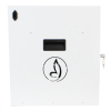 BRVDC6 USB-C charging cabinet for 6 mobile devices up to 17 inches - white