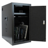 BRVD6 charging cabinet for 6 mobile devices up to 17 inch - black - power plugs