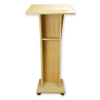 Wooden lectern Castor - walnut colour