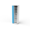 Tall laptop USB-C charging cabinet CHRGSUC-LS-32-C# including 32 USB-C cables for 32 laptops - digital code lock