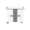 Chromebook charging cart with remote management for 32 devices to 14 inch - Zioxi onView - RFID lock