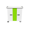 Carrello di ricarica per 16–32 iPad e tablet con gestione remota - Zioxi onView - prese di alimentazione