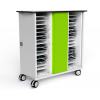 Carrello di ricarica per tablet Zioxi T-TB-32 per 32 tablet fino a 11 pollici - chiusura RFID