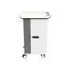 Zioxi charging cart for 20 Chromebooks and Mobile devices to 14 inch - RFID lock