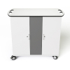 Chromebook USB-C charging trolley with cables Zioxi CHRGTUC-CB-32# for 32Chromebooks up to 14 inches - key lock