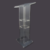 Synthetic lectern Crystal - clear