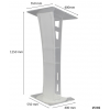 Berlioz Acrylic lectern - clear