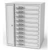 Zioxi Volt bay laptop-locker VLS1-10 til 10 Chromebooks på op til 17 tommer-stikblok - digital kodelås