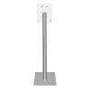 Tablet floor stand Fino L for tablets between 12 and 13 inch - white/ stainless steel 