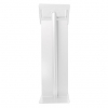 Tablet floor stand with display Securo XL for 13-16 inch tablets - white