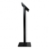 Tablet floor stand with display Securo L for 12-13 inch tablets - black