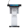 Height-adjustable digital lectern Helsinki