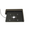 Domo Slide Wandhalterung flach mit Ladefunktion für iPad 12.9 Zoll 2018-2022 - schwarz