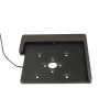 Domo Slide tablet wandhouder vlak met laadfunctionaliteit voor iPad 11 inch 2025 - zwart