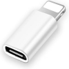 Domo Sell USB-C zu Lightning Adapter oder USB-C zu Lightning Konverter für die Kopplung von Handys, Tablets und anderen Geräten mit Lightning-Anschluss - Weiß