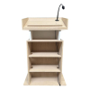 Wood lectern Majestic - oak color